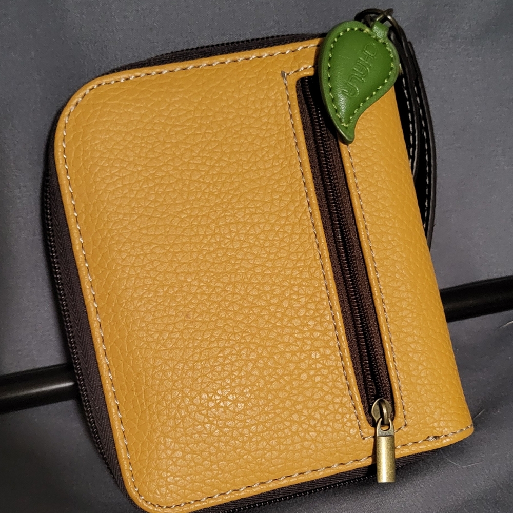 Charming Yellow and Gray Sloth Wallet - Picture 3 of 4